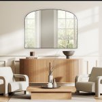 מראה חצי מעוגלת