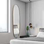 מראה אובלית צרה