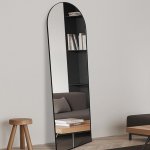 מראה חצי מעוגלת