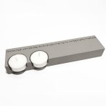 פמוט זוגי שטוח שורת טקסט