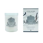 נר גדול לבן WINTER IN THE CHATEAU