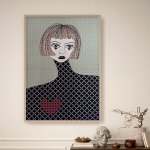 תמונת קטיפה 90/120 - 2