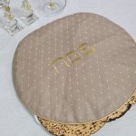 כיסוי מצה בצבע קפה